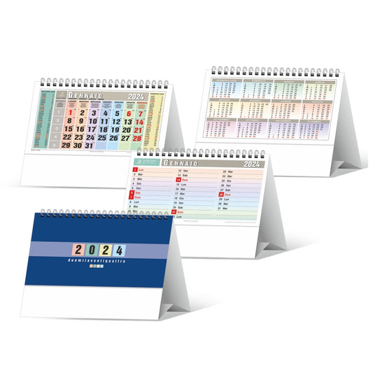 Calendario da tavolo Multicolor Personalizzato