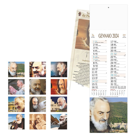 Calendario Silhouette San Pio Personalizzato